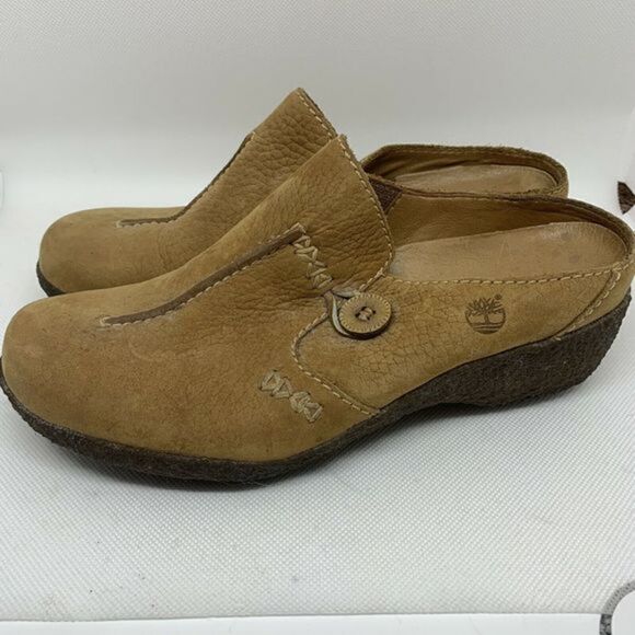 Timberland Comfort System Slides Womens 6.5 Brown - Picture 7 of 10